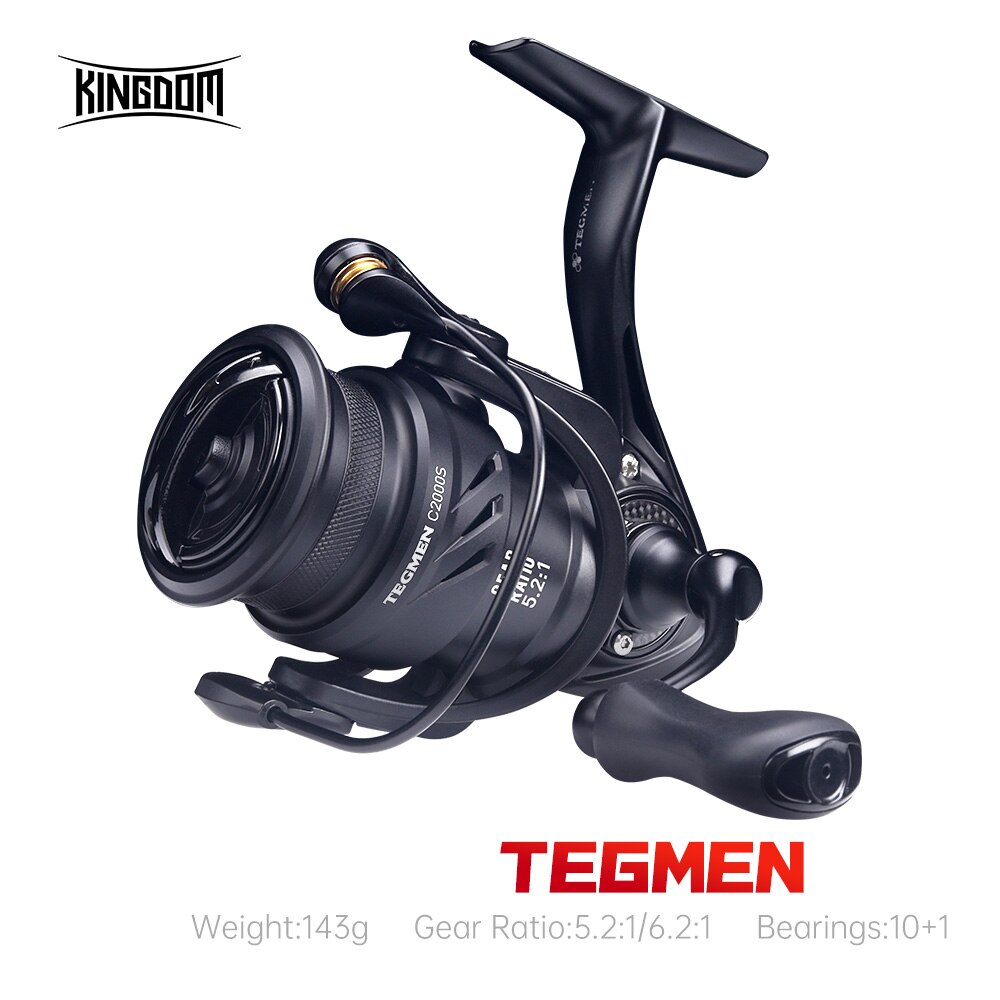 Kingdom Tegmen 5.2:1 6.2:1 143 - đánh giá và giá Daiwa Reel Fuego