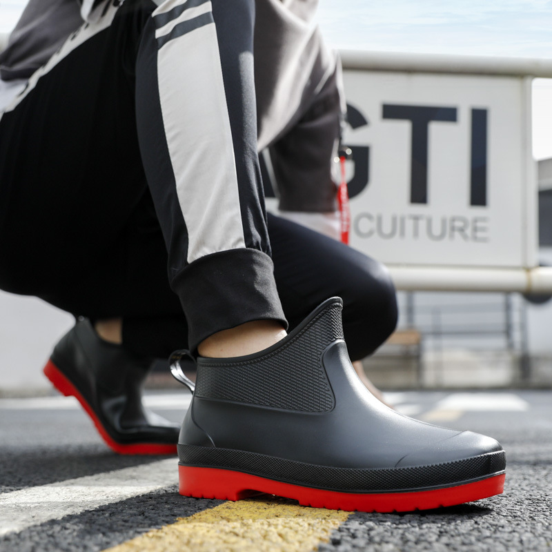 Spring Unisex Rubber Rain Boot - đánh giá và giá Fishing Boots